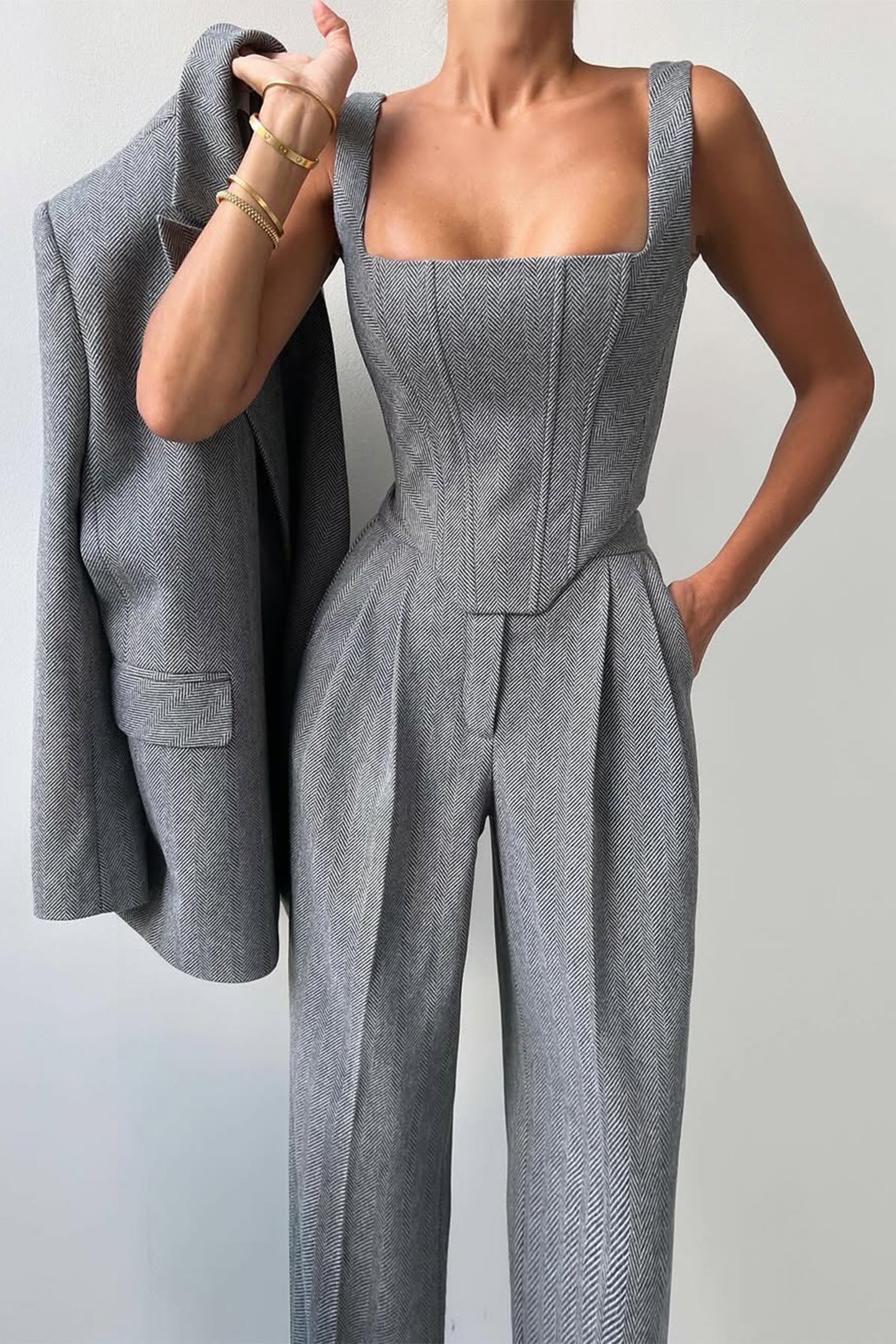 Georgia – Power refined – Blazer set-15140896276864-Santi Vento Atelier