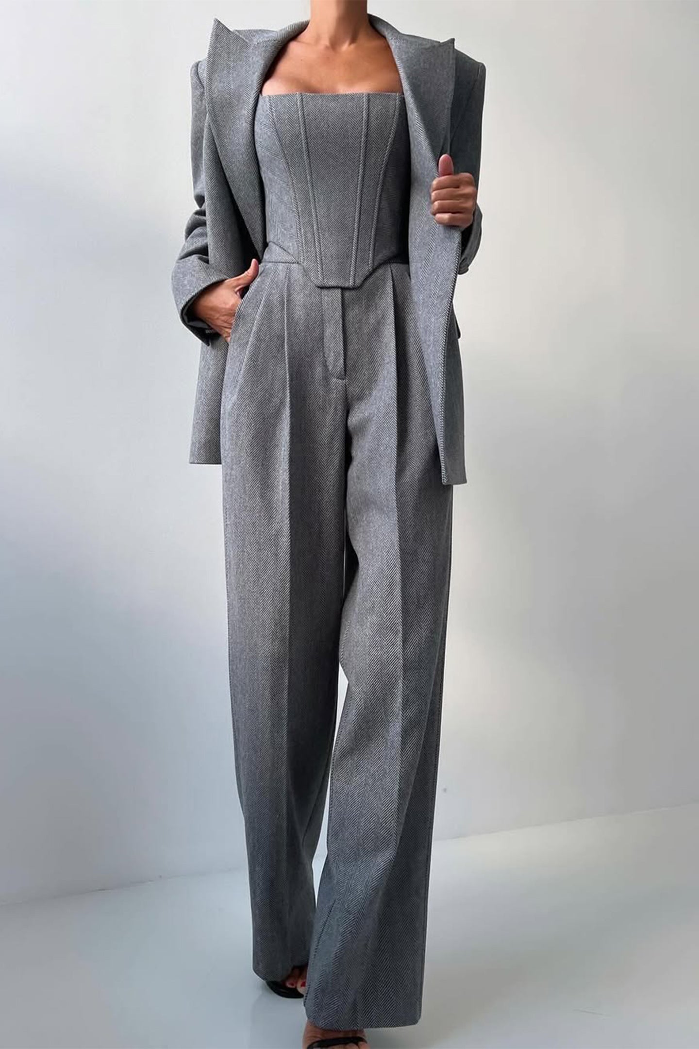 Georgia – Power refined – Blazer set-15140896276864-Santi Vento Atelier