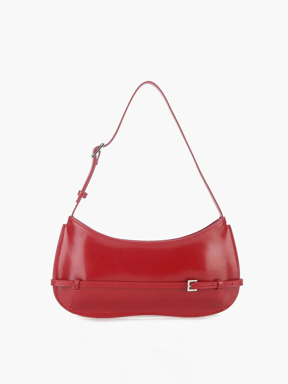 Scarlett – Geometric pattern – Dome shoulder bag-15137973797248-Santi Vento Atelier