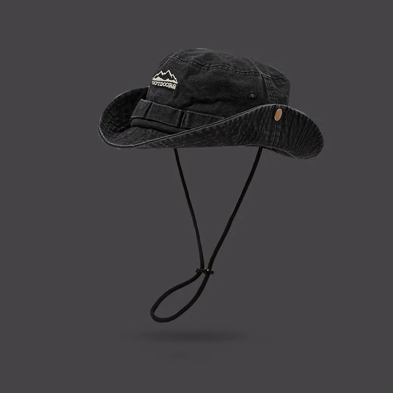 Théon – Foldable brim – Outdoor fishermans hat-15145777463680-Santi Vento Atelier