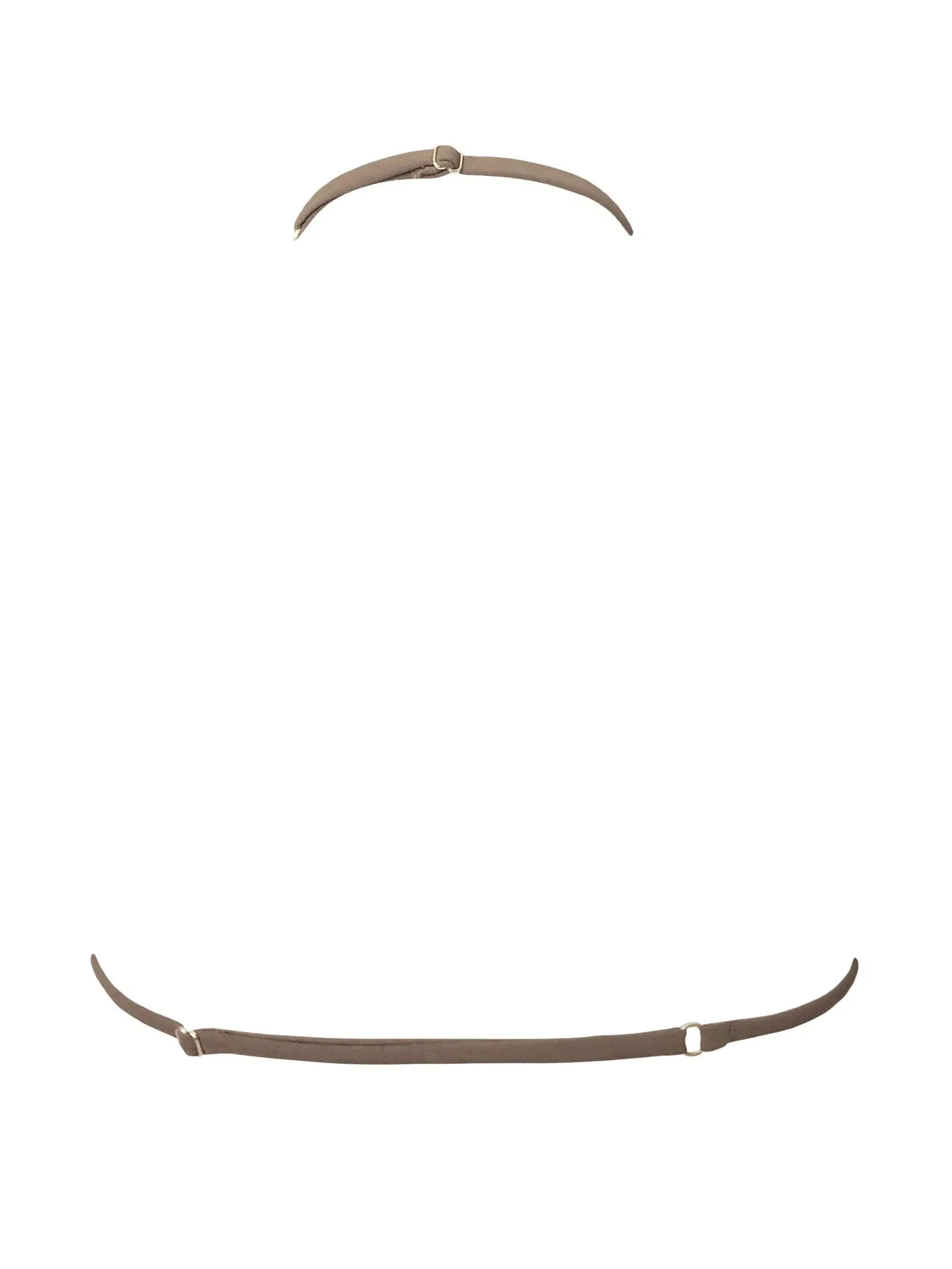 Seanna – Gold hardware – Toast bikini top-15138009645440-Santi Vento Atelier
