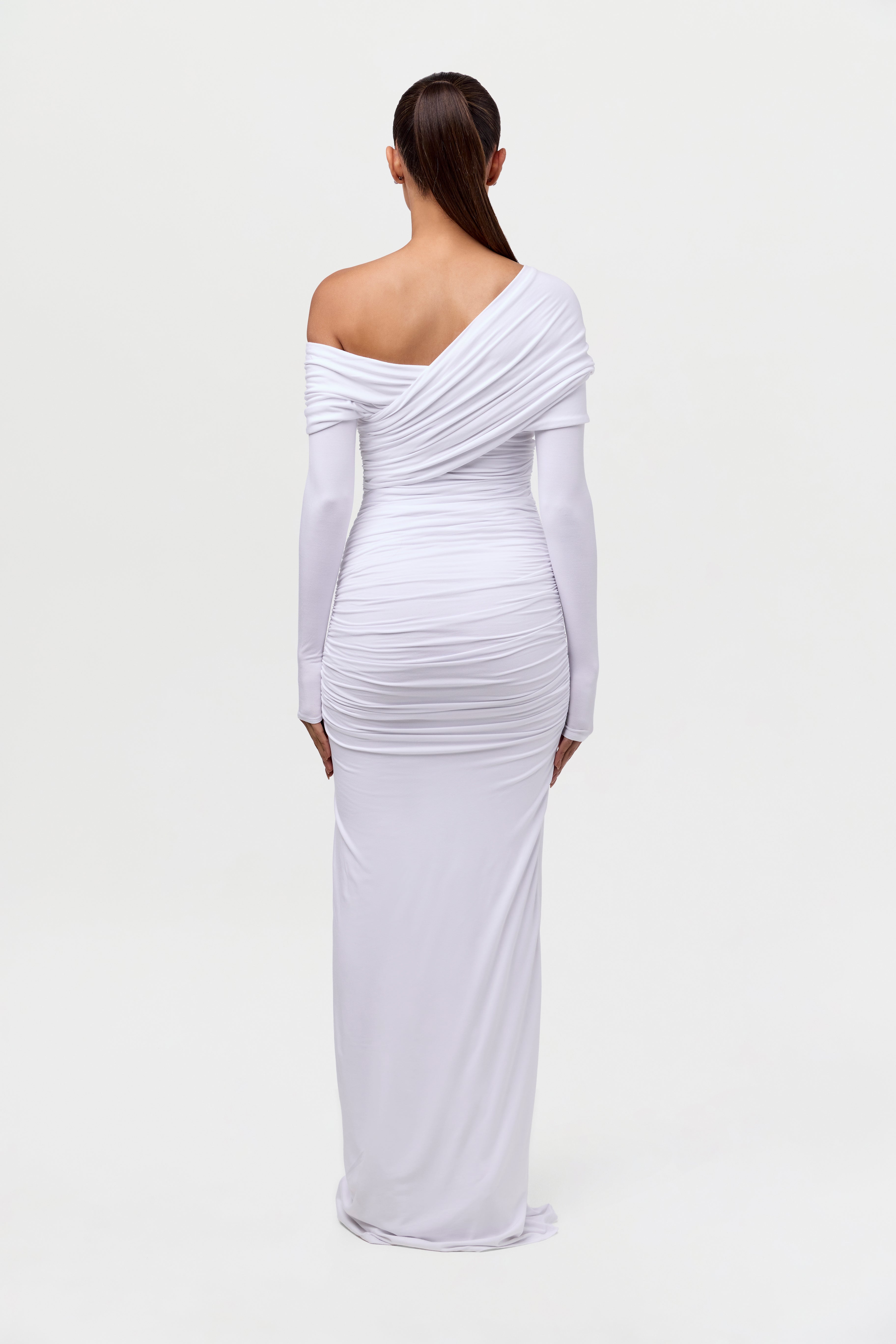 Selina – Draped elegance – Off shoulder gown-15148936855936-Santi Vento Atelier