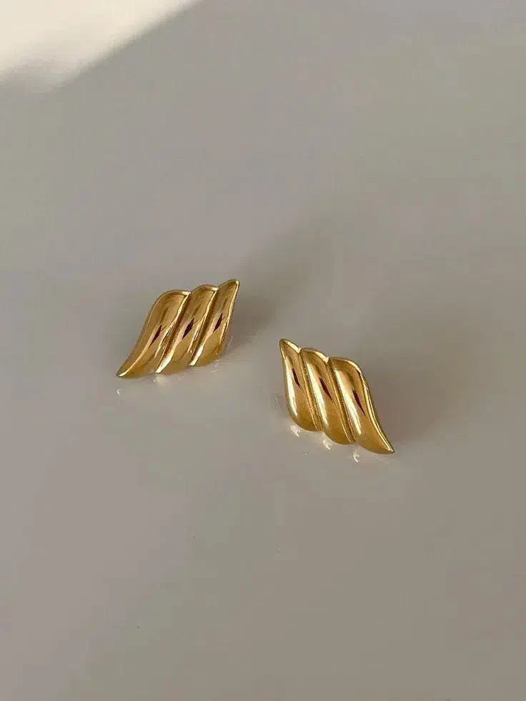 Seraphina – Angel design – Gold-plated earrings-15137989656960-Santi Vento Atelier