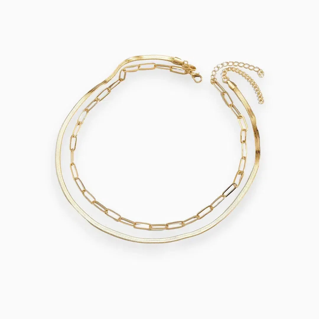 Serpentia – Snake-chain design – Necklace-15137989263744-Santi Vento Atelier