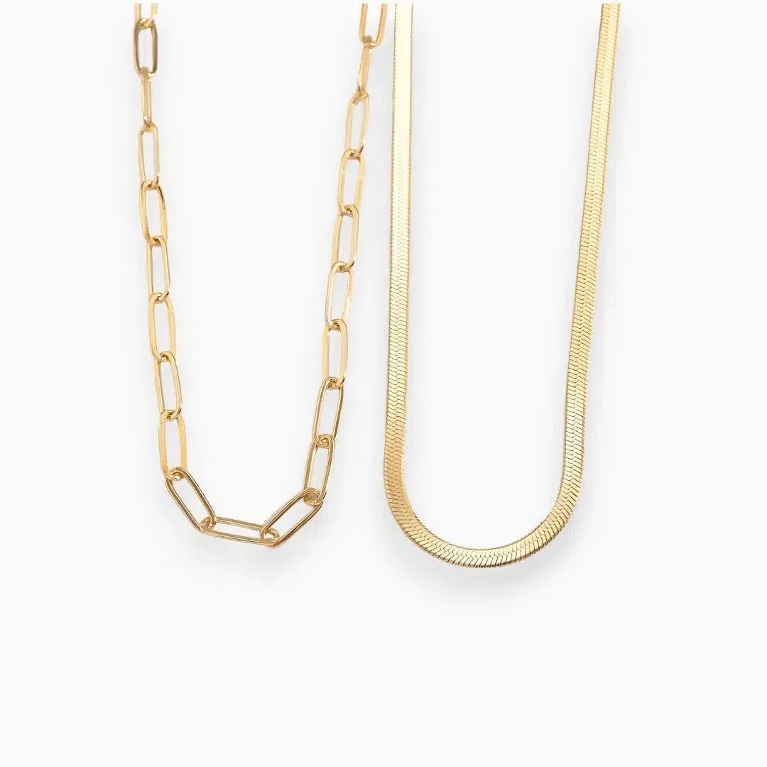 Serpentia – Snake-chain design – Necklace-15137989263744-Santi Vento Atelier