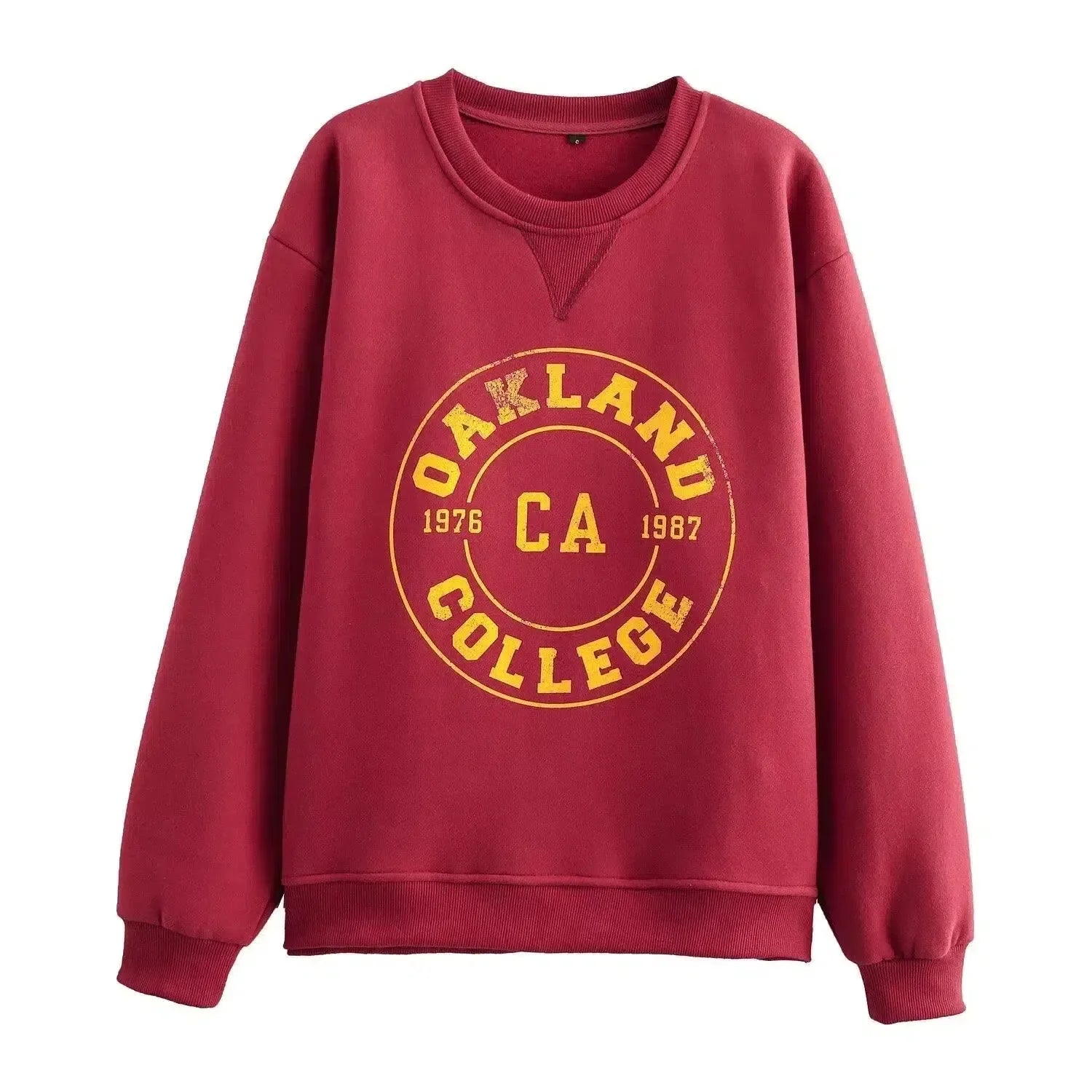 Solange – Crew neck sweatshirt & jogger-style pants – Oakland crew set-15141242372480-Santi Vento Atelier
