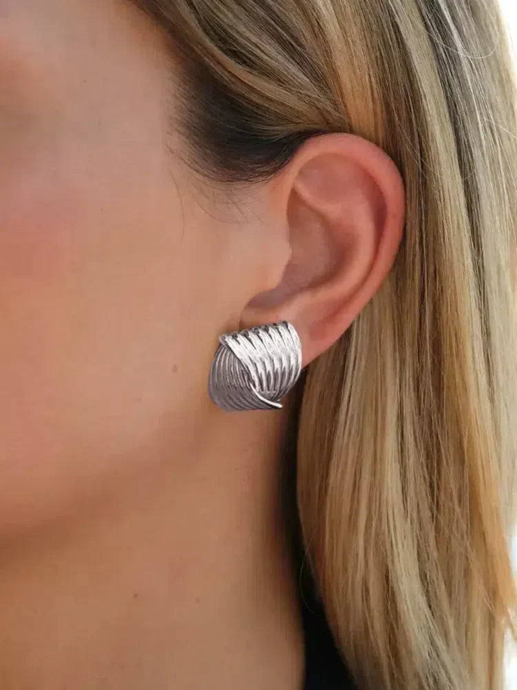 Theophila – Bold statement – Geometric earrings-15137990082944-Santi Vento Atelier