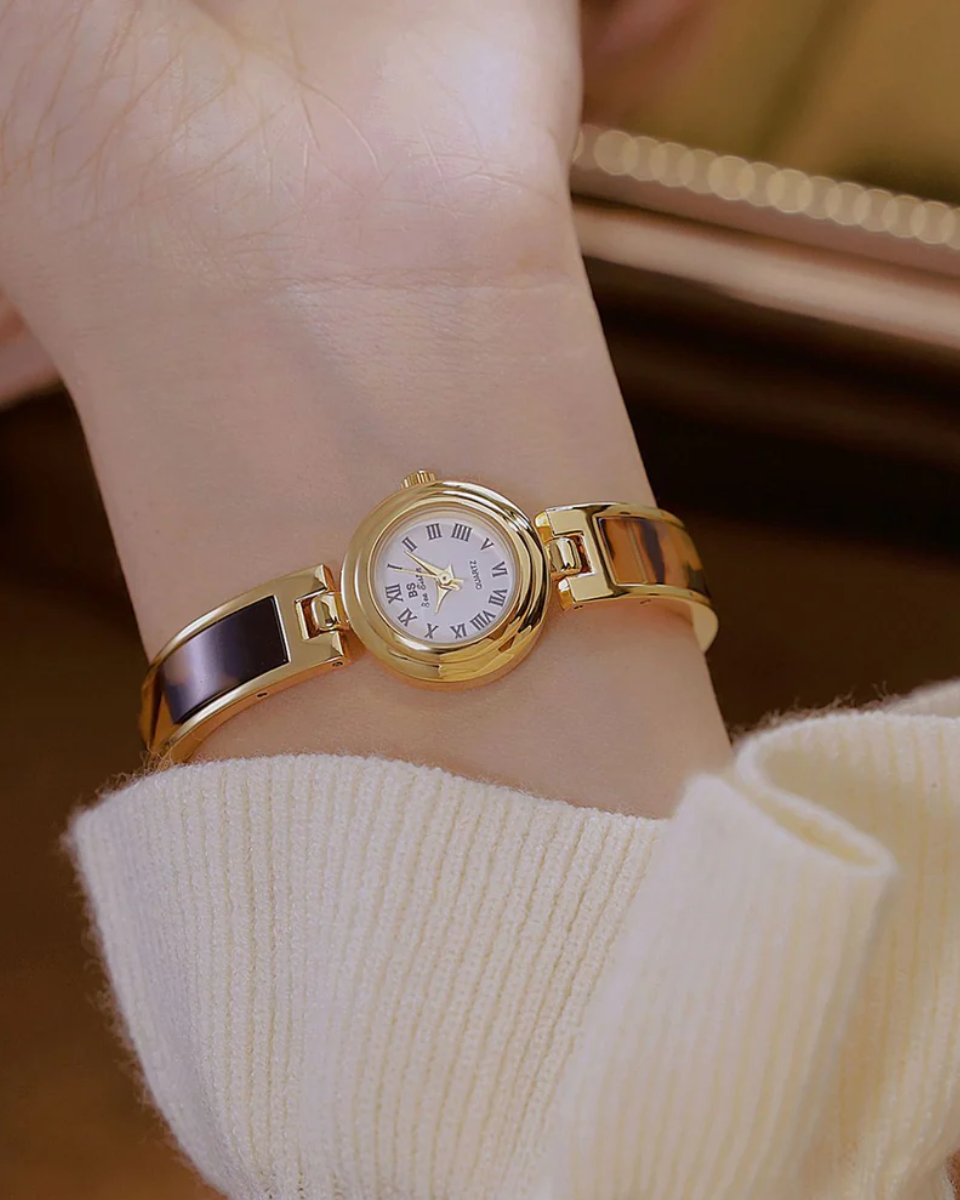 Ticiana – Tortoiseshell bracelet – Vintage watch-15137987592576-Santi Vento Atelier