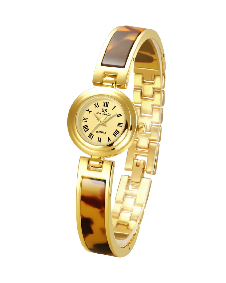 Ticiana – Tortoiseshell bracelet – Vintage watch-15137987592576-Santi Vento Atelier