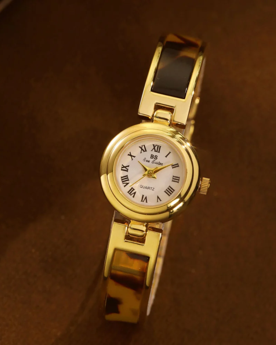 Ticiana – Tortoiseshell bracelet – Vintage watch-15137987592576-Santi Vento Atelier