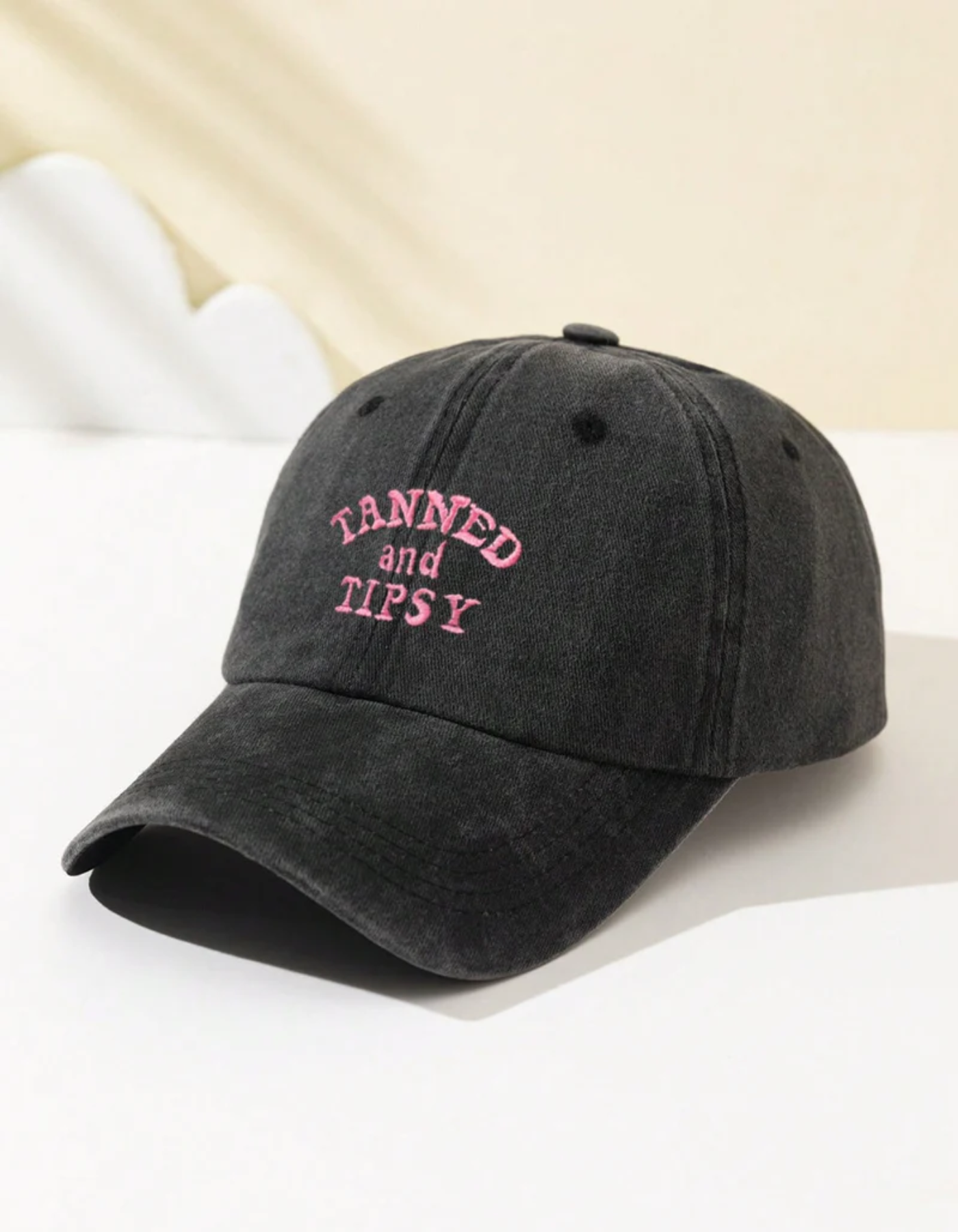 Tipselle – Slogan charm – Cotton baseball cap-15144695628160-Santi Vento Atelier
