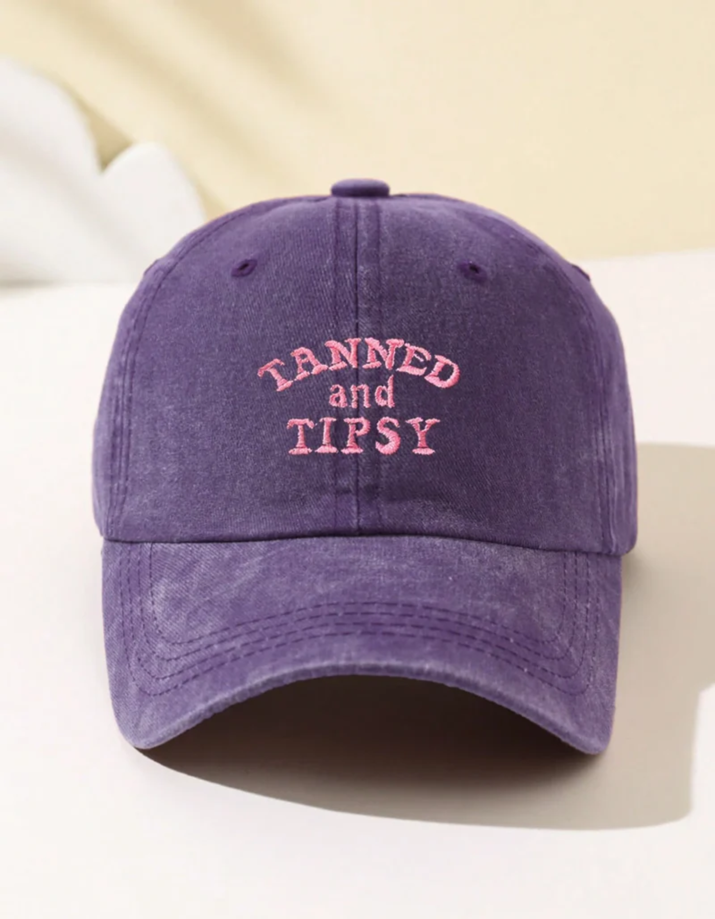 Tipselle – Slogan charm – Cotton baseball cap-15144695628160-Santi Vento Atelier