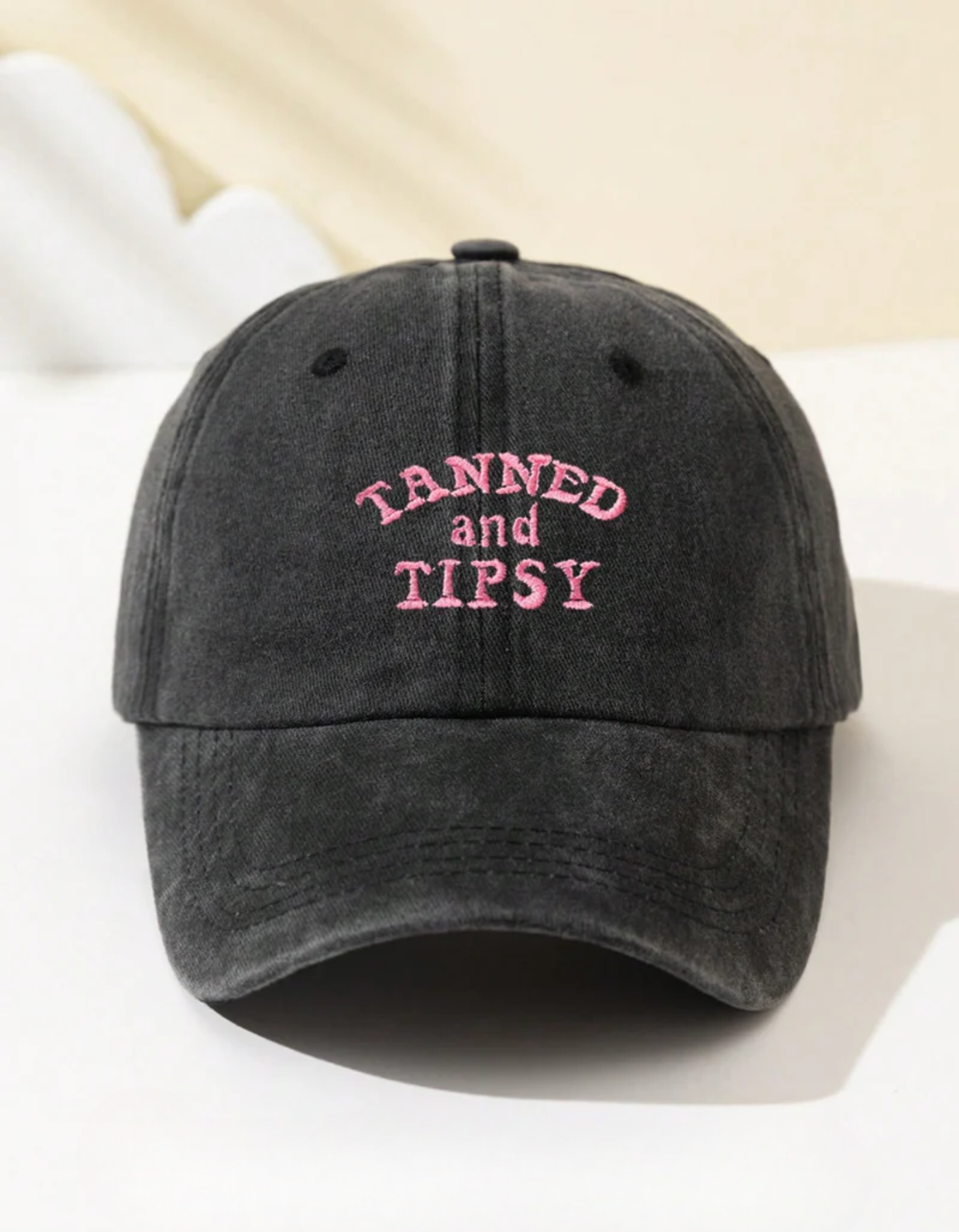Tipselle – Slogan charm – Cotton baseball cap-15144695628160-Santi Vento Atelier