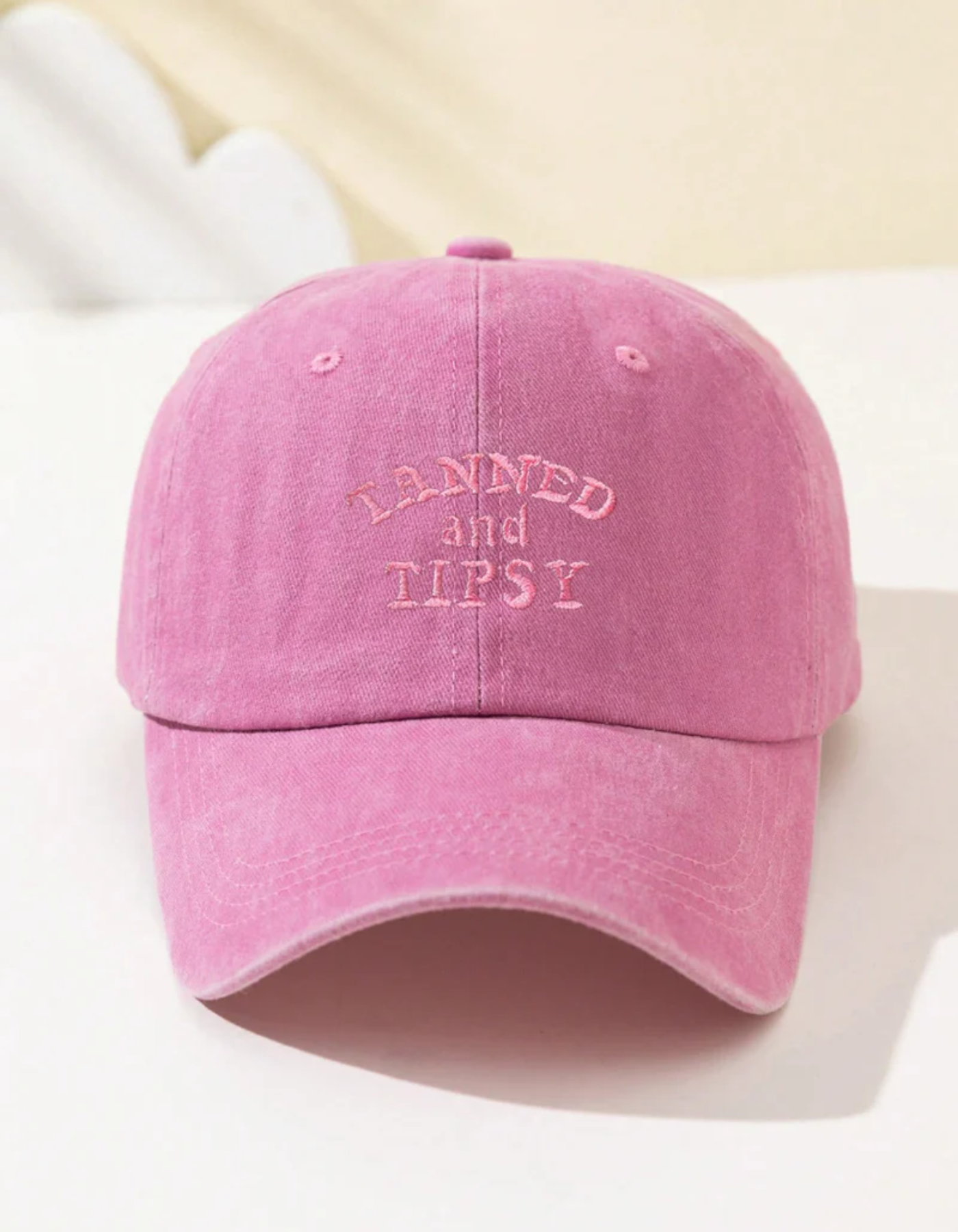 Tipselle – Slogan charm – Cotton baseball cap-15144695628160-Santi Vento Atelier