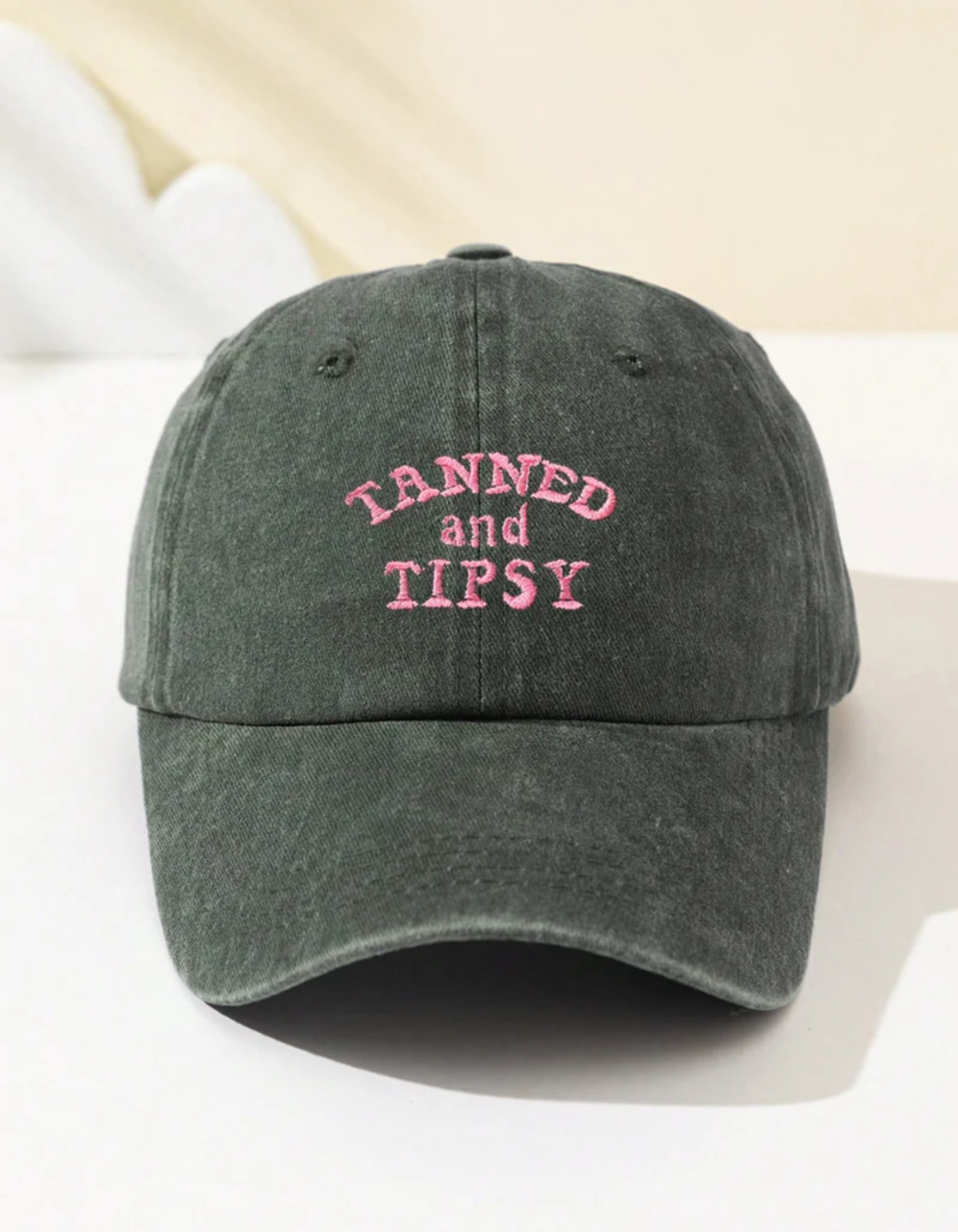 Tipselle – Slogan charm – Cotton baseball cap-15144695628160-Santi Vento Atelier