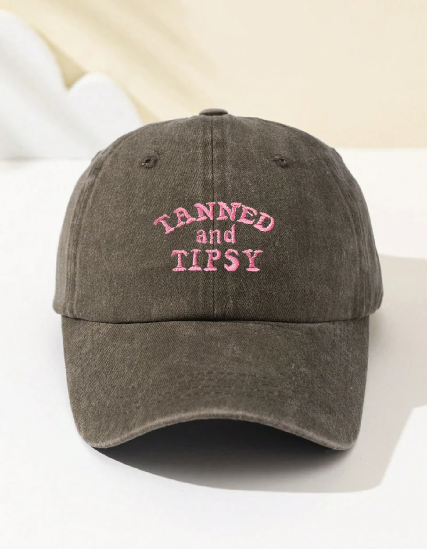 Tipselle – Slogan charm – Cotton baseball cap-15144695628160-Santi Vento Atelier
