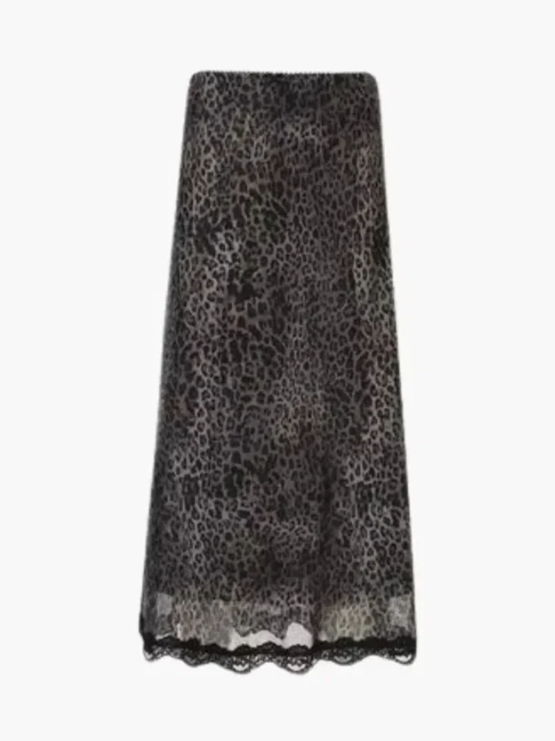 Sicilia – Bold leopard print – Lace skirt-15140933828992-Santi Vento Atelier