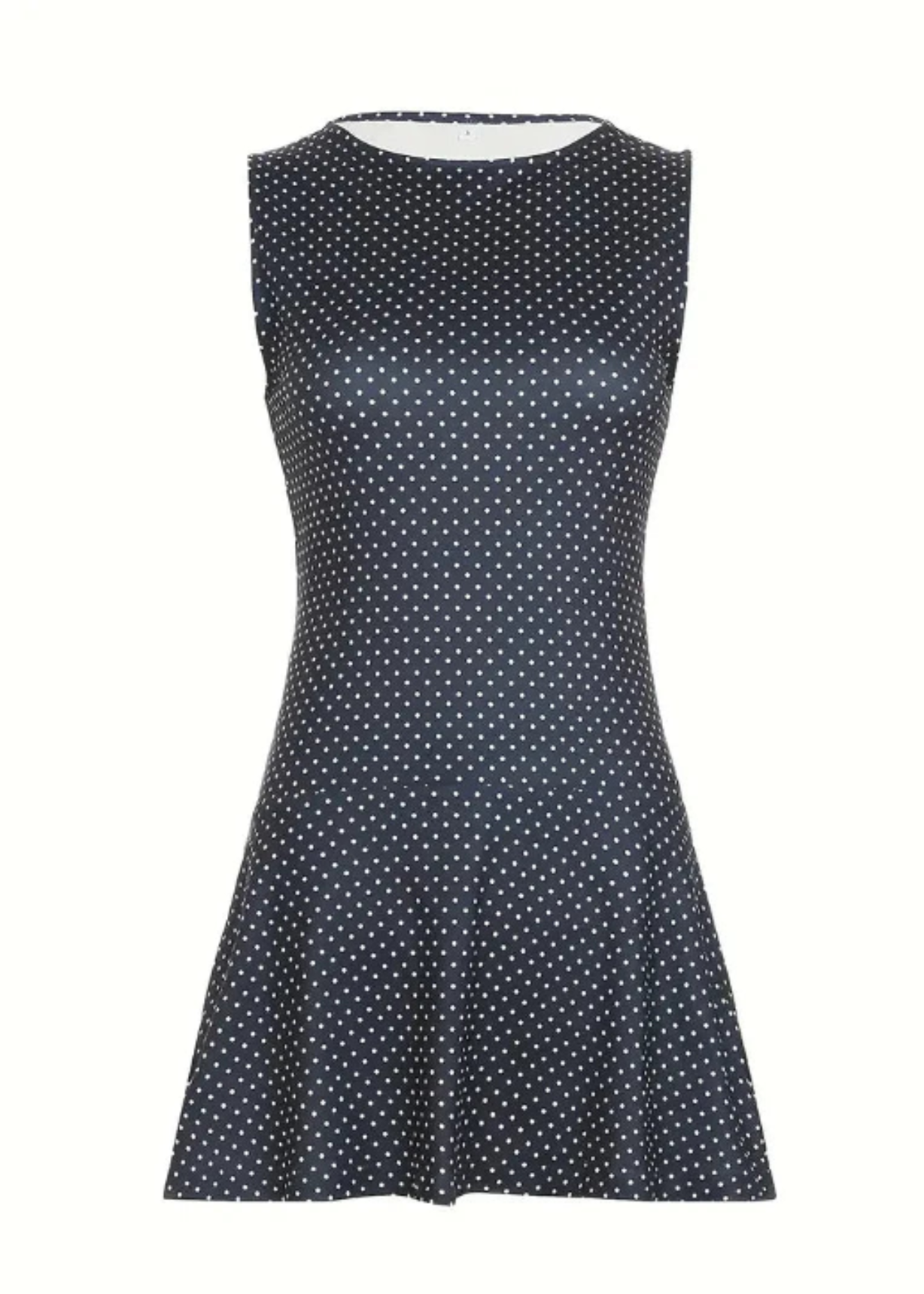 Erin – Polka dot charm – Sleeveless mini dress-15148987351424-Santi Vento Atelier
