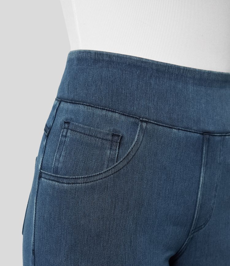 Verenza – High waist comfort – Wide leg jeans-15150411121024-Santi Vento Atelier