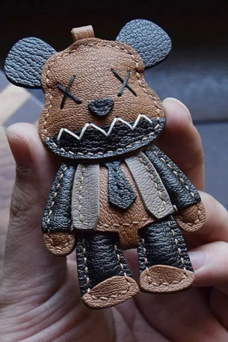 Violent Bear – Bold theme – Bag charm-15137986019712-Santi Vento Atelier