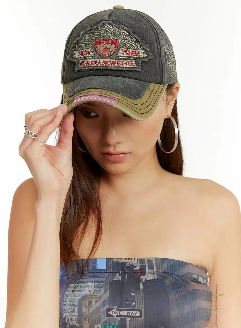 Vistara – Vintage New York – Baseball cap-15137968292224-Santi Vento Atelier