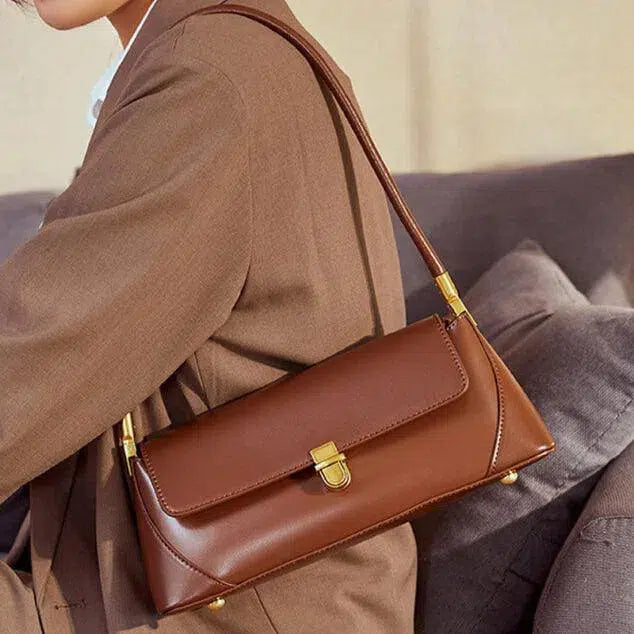 Viviana – Sleek refined design – E/W shoulder bag-15137973633408-Santi Vento Atelier