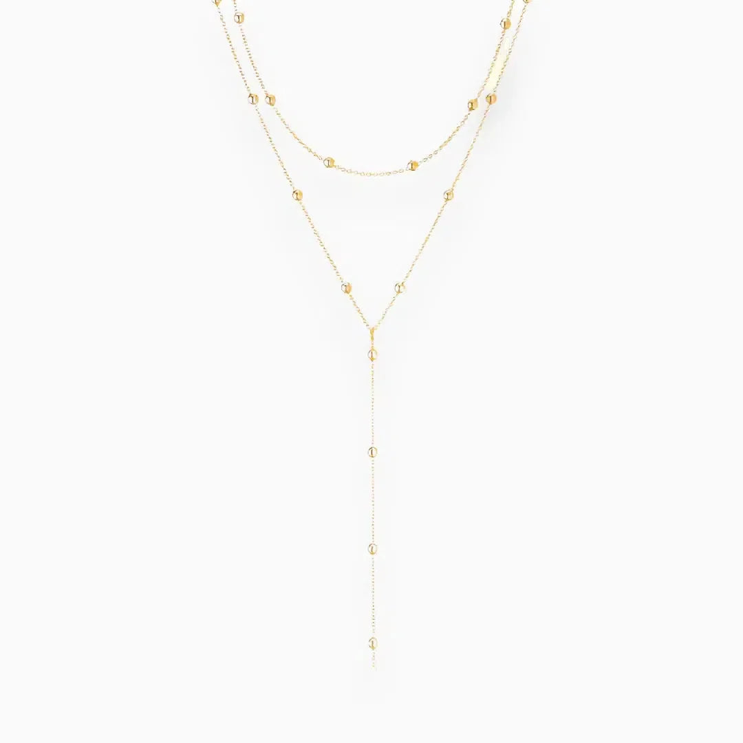 Vivielle – Tribal-inspired tassel design – Necklace-15137989230976-Santi Vento Atelier