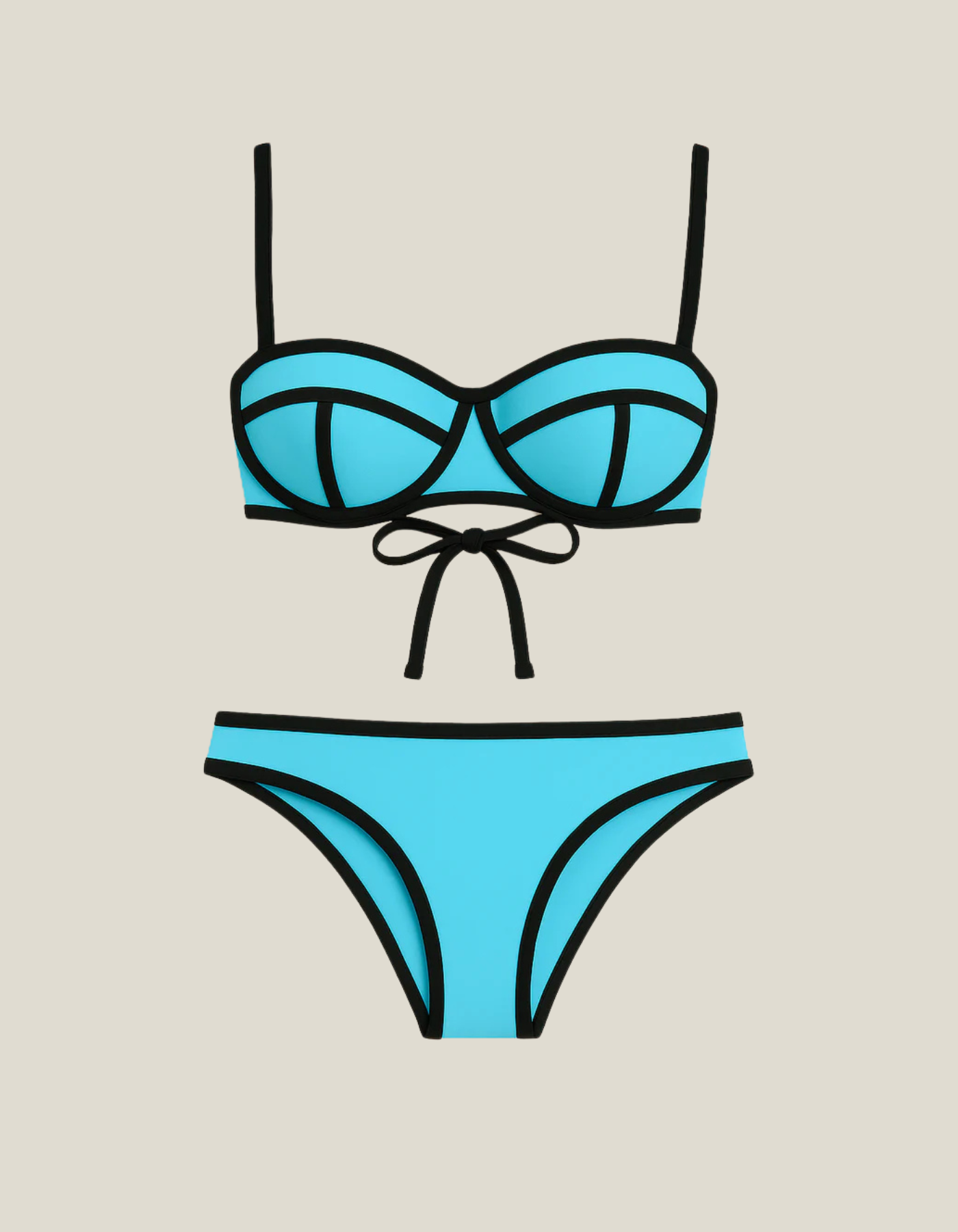 Volara – Bold contrast – Bikini set-15142242025856-Santi Vento Atelier