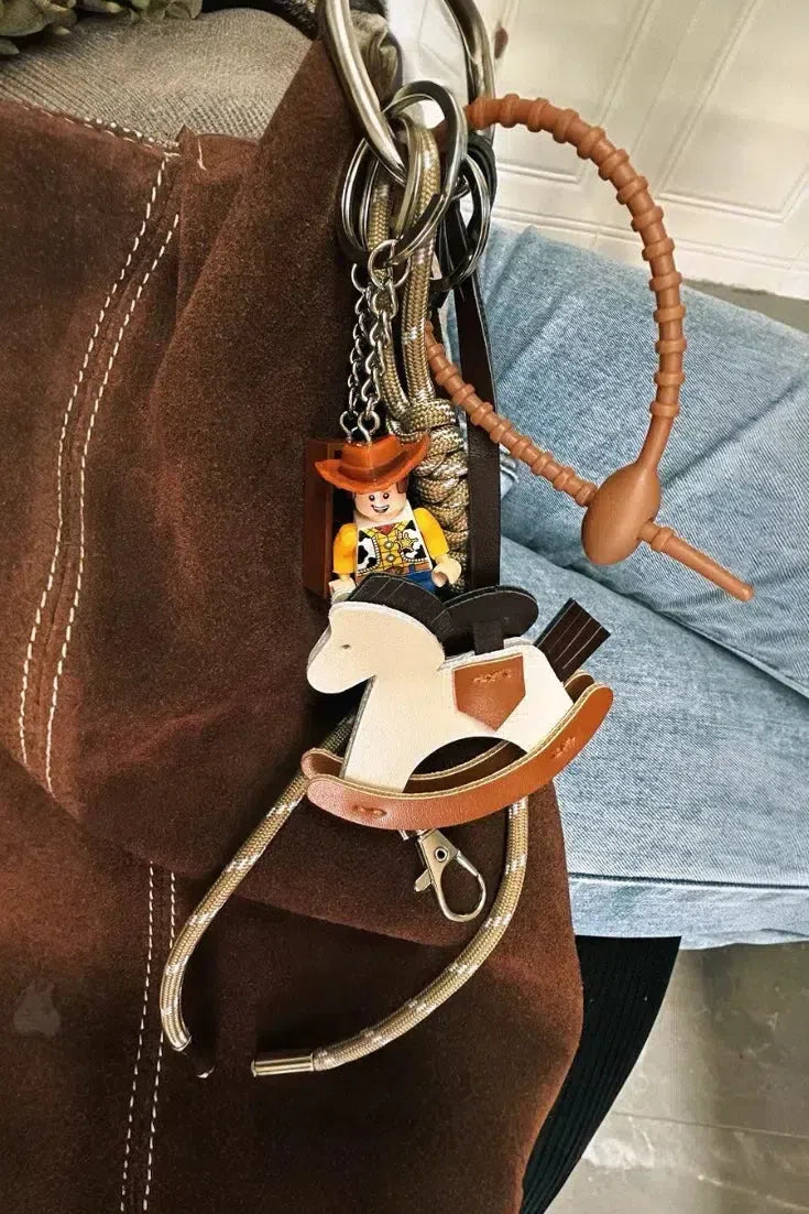 Woody – Nostalgic design – Bag charm-15137985757568-Santi Vento Atelier
