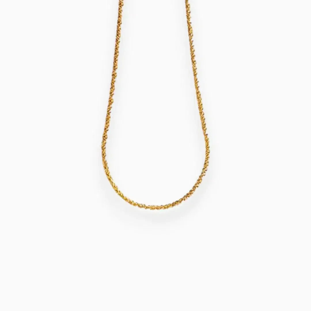 Zariel – Zirconia accents – Necklace-15137989394816-Santi Vento Atelier