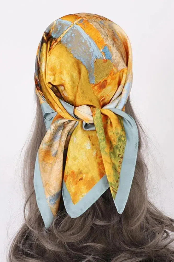 Zarivette – Scenic print – Headscarf-15137967931776-Santi Vento Atelier