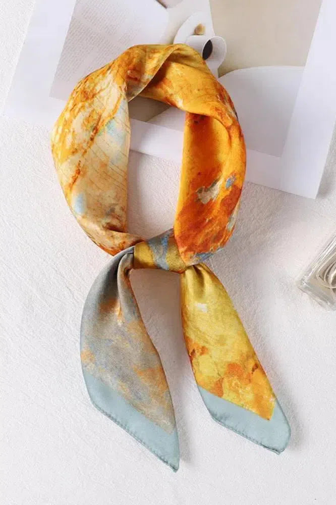 Zarivette – Scenic print – Headscarf-15137967931776-Santi Vento Atelier