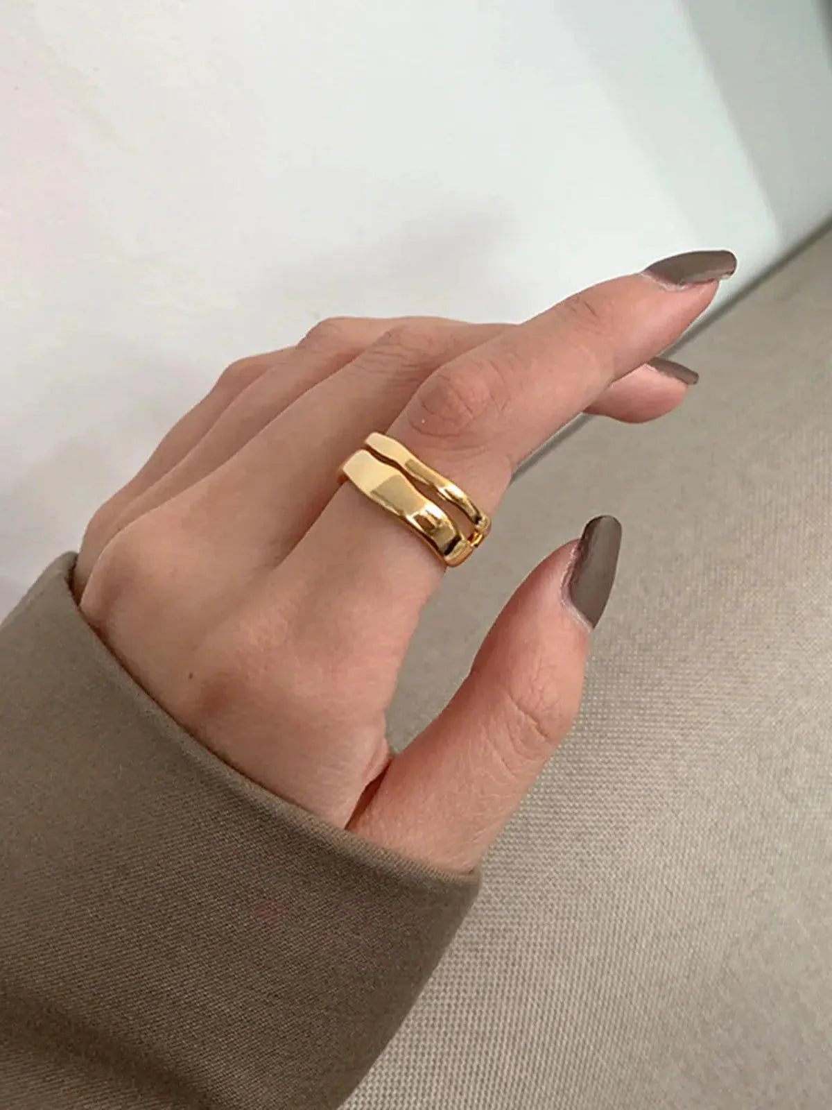 Zenitha – Moon design – Silver ring-15137988608384-Santi Vento Atelier