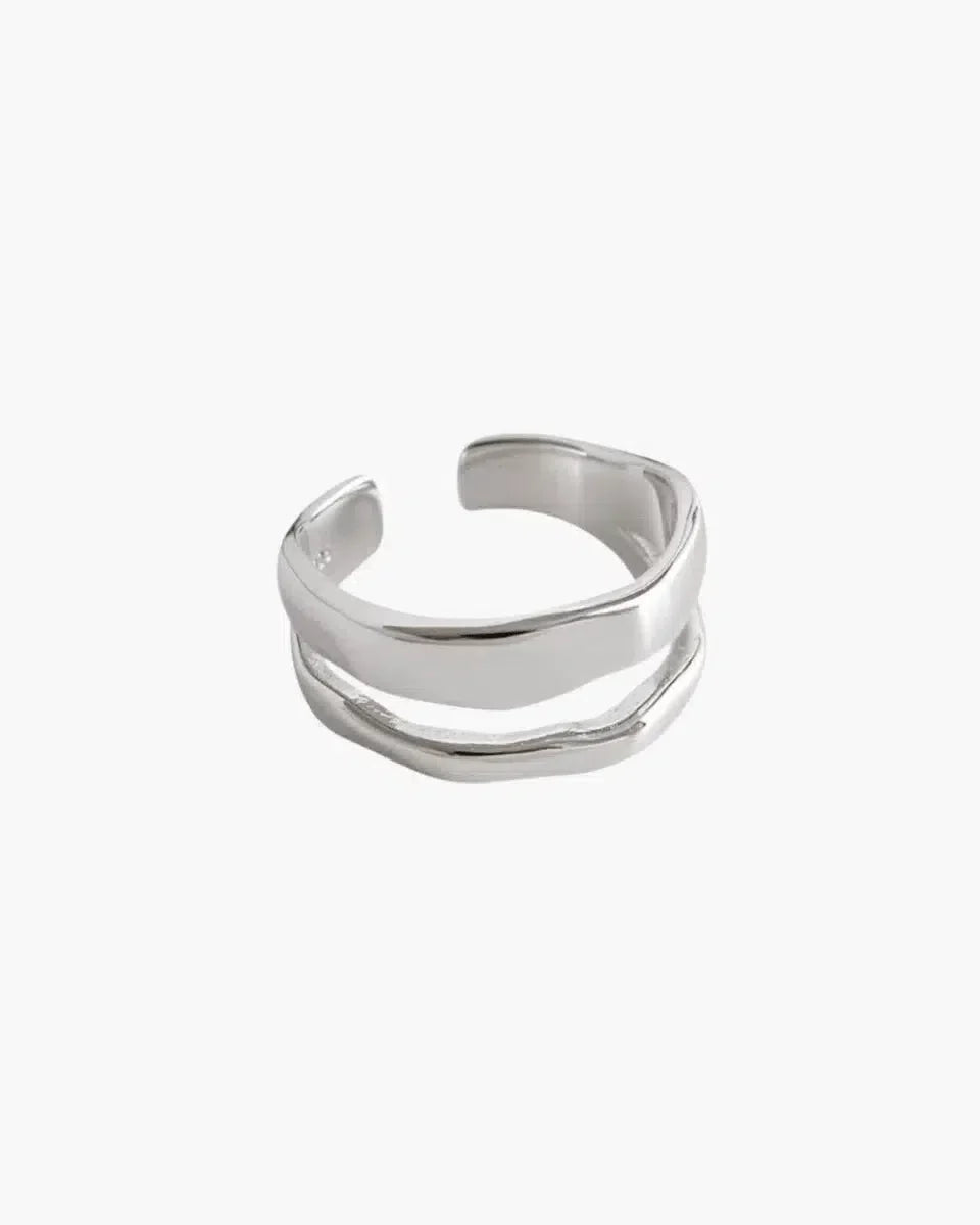 Zenitha – Moon design – Silver ring-15137988608384-Santi Vento Atelier