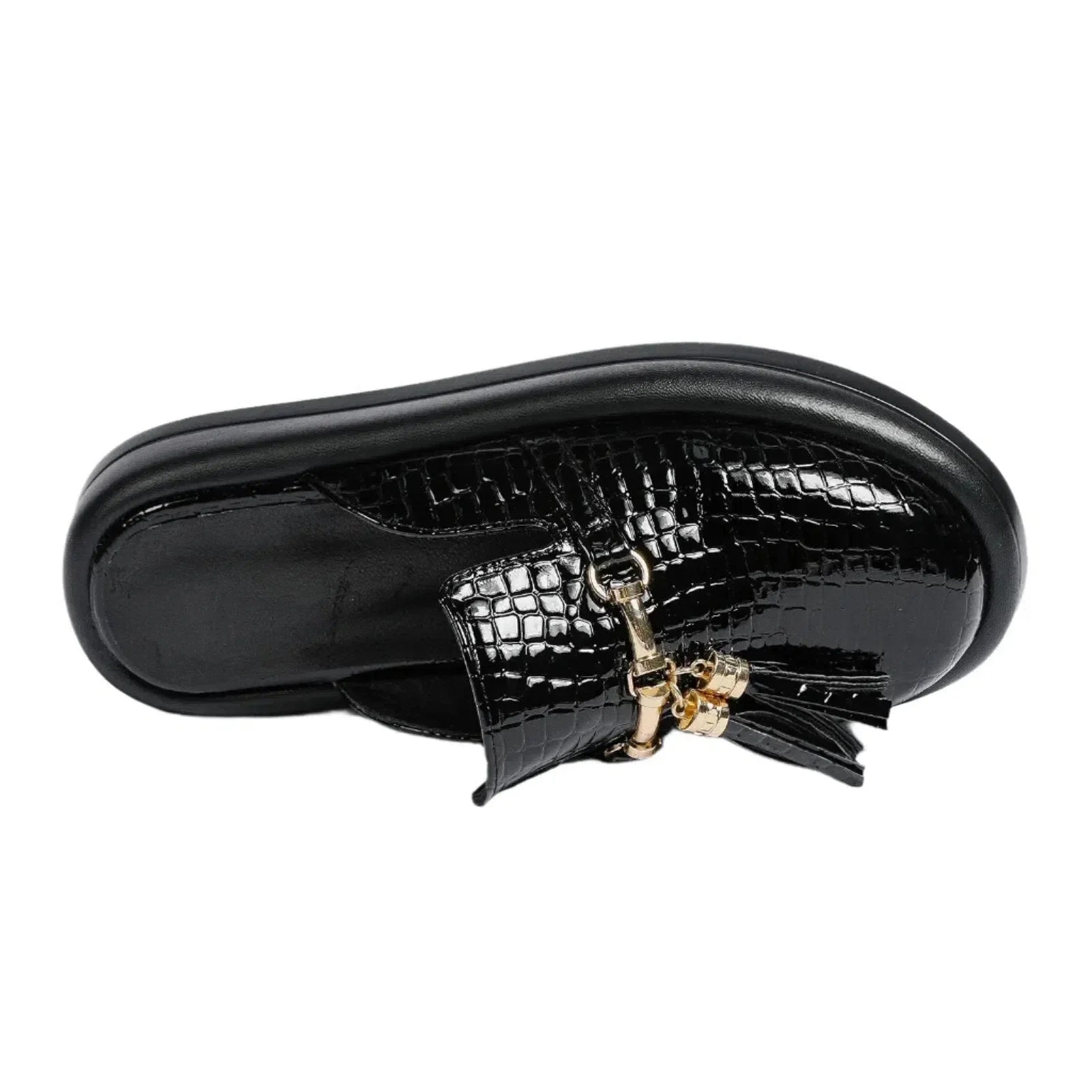 Zéphora – Glossy patent – Leather slides-15137993851264-Santi Vento Atelier